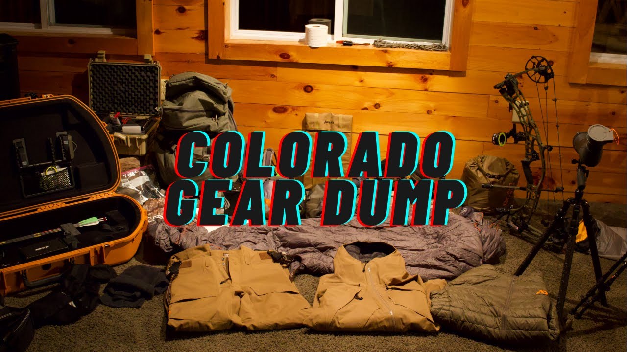 Colorado Elk Gear Dump - Archery Season 2025