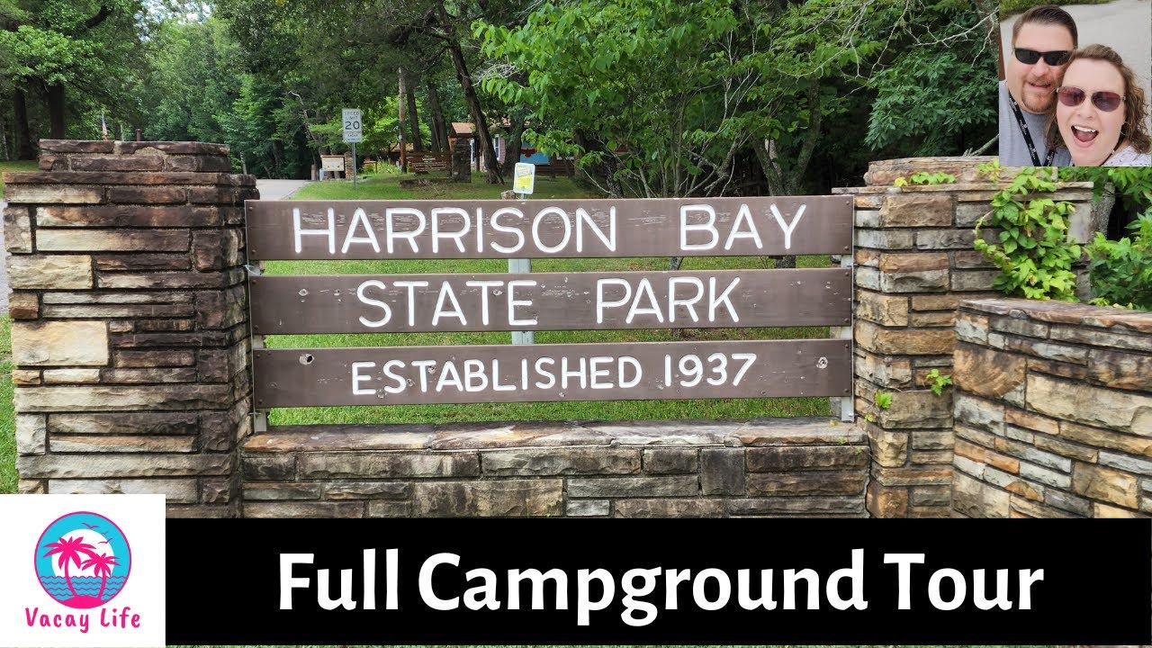Harrison Bay State Park Tennessee - Campground Full Tour - Chattanooga TN.