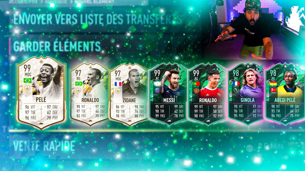JE PACK LES MEILLEURS JOUEURS DE FIFA 22 !