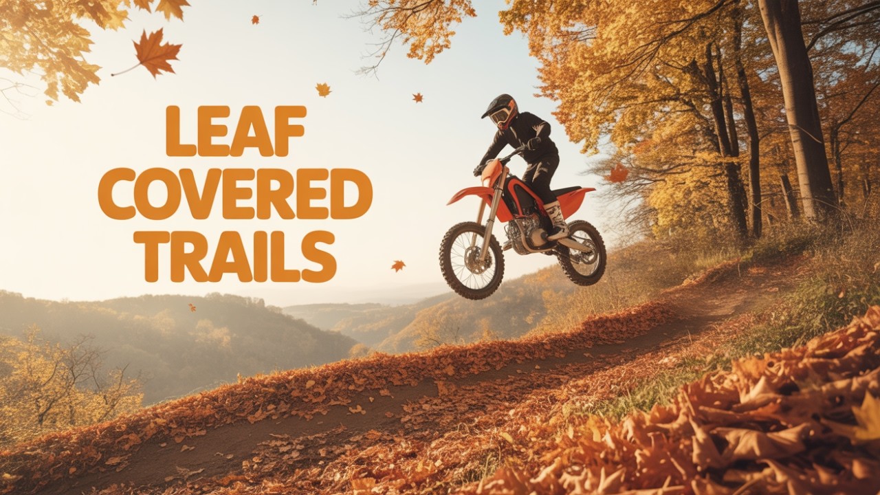 Leaf-Covered Trails | Dirt Bike Autumn Ride
