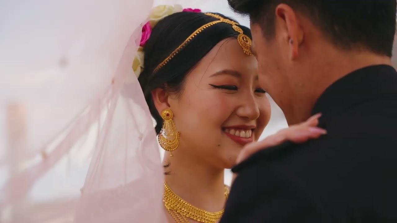 Samir & Saya Wedding Reception Video by AG Visual
