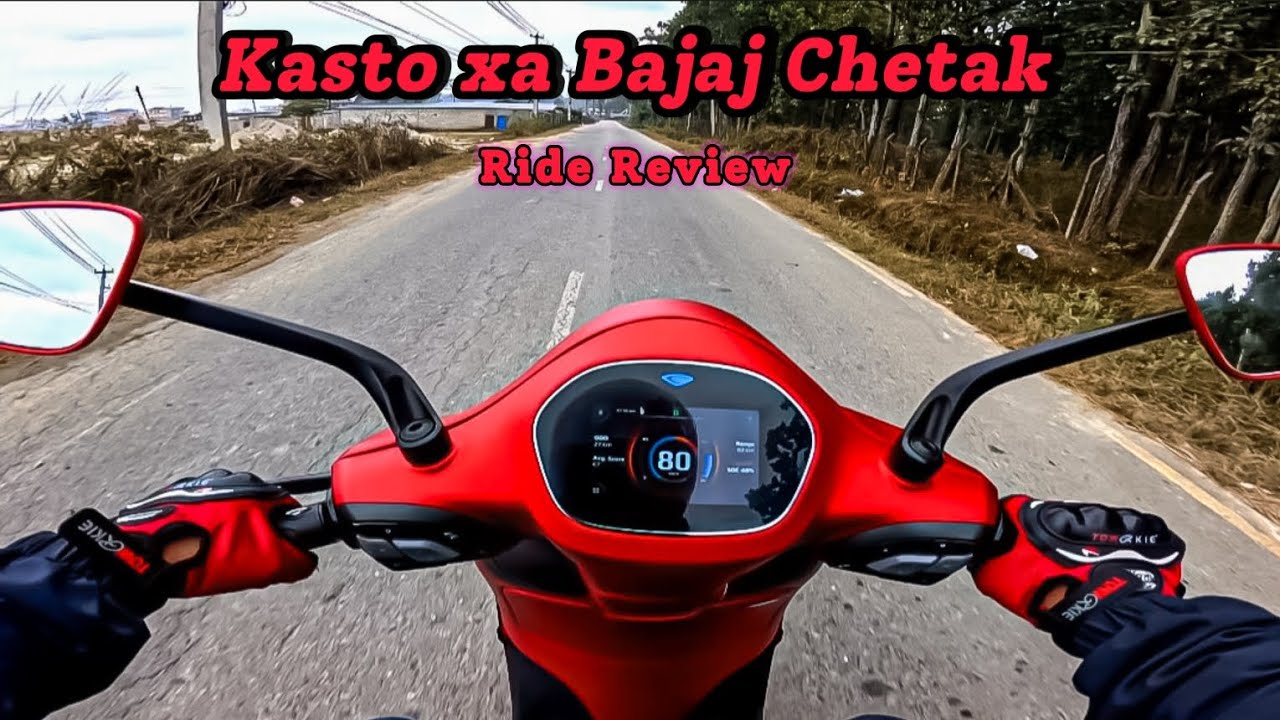 Unexpected😱 Bajaj Chetak Ride garda Ysto Maja🔥| Bajaj Chetak Ride Review 