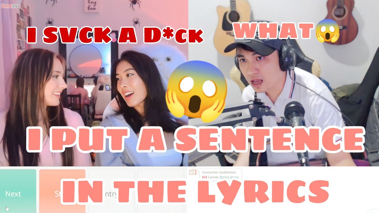 HARANA SERYE | OMEGLE OMETV | I WILL PUT SENTENCE ONT THE LYRICS | PART45