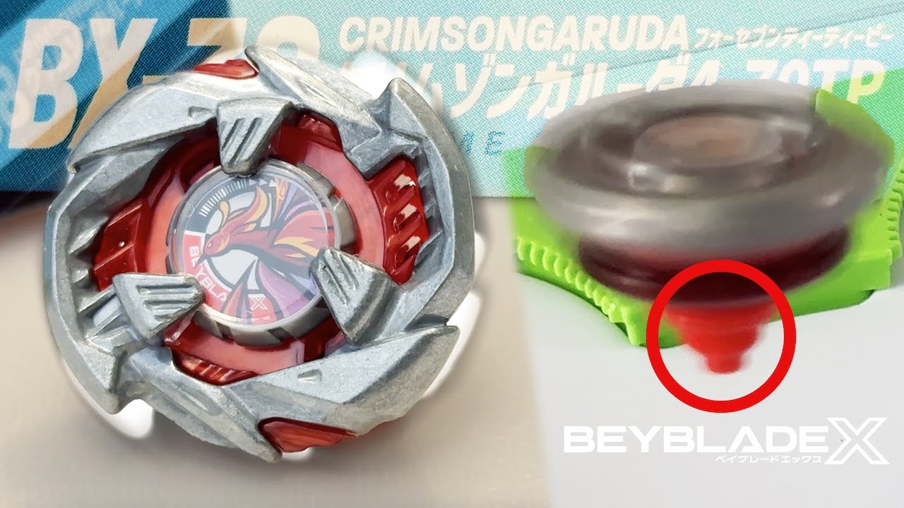 CHANGE HEIGHT MID BATTLE With This Bey! | NEW Crimson Garuda 4-70TP Unboxing & Review - Beyblade X