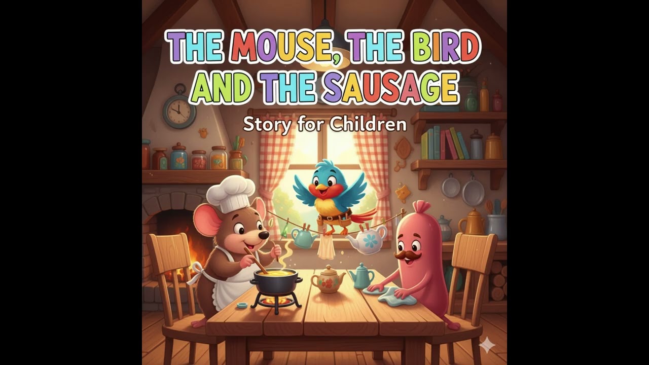 The Mouse, the Bird, and the Sausage | Rolling Kitten TV | Classic Tale for Kids