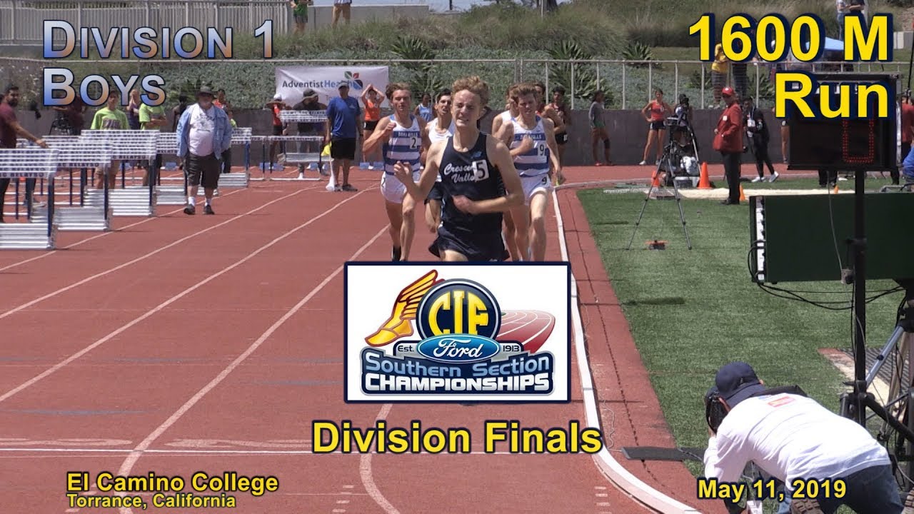 2019 TF - CIF-ss Finals (D1) - 1600 (Boys)