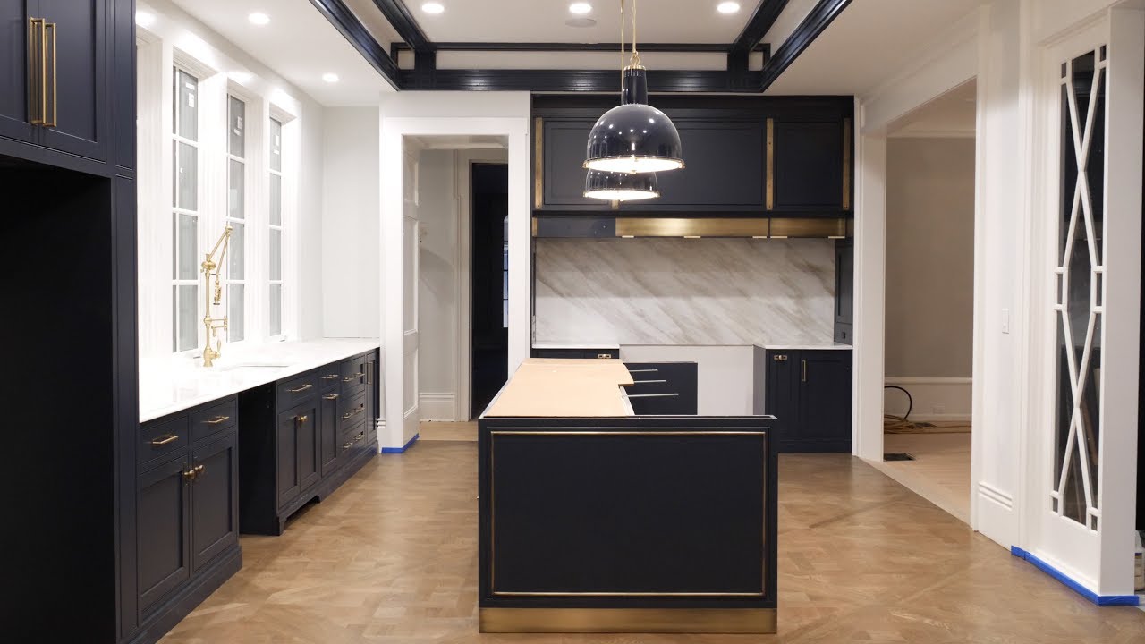 Kitchen Updates and Tips on How to Hide a TV with Built In Cabinets - Building a Better South Ep. 28