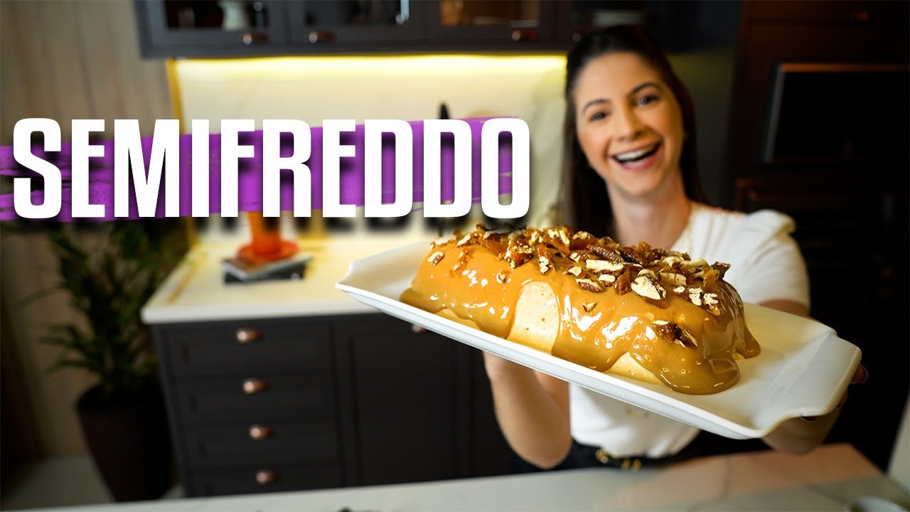 Semifreddo de Doce de Leite MARAVILHOSO! #semifreddo  #doces #receitas