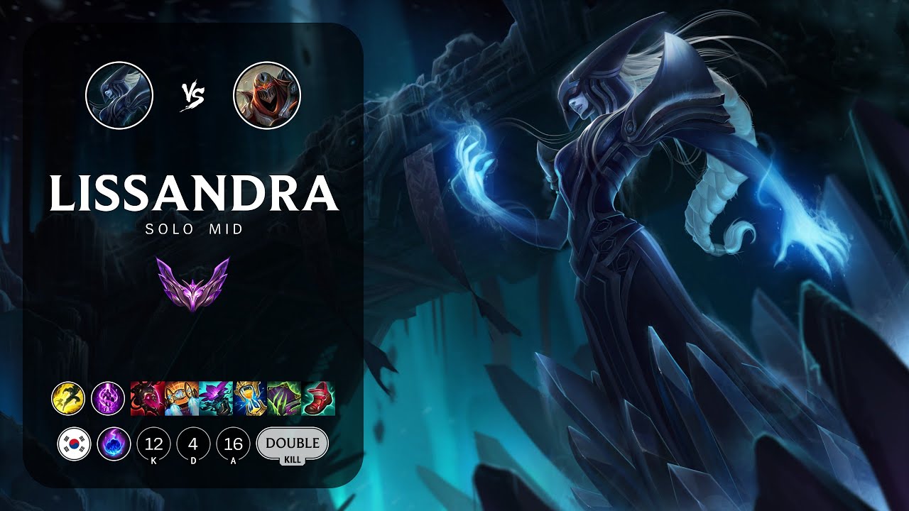 Lissandra Mid vs Zed - KR Master Patch 14.6