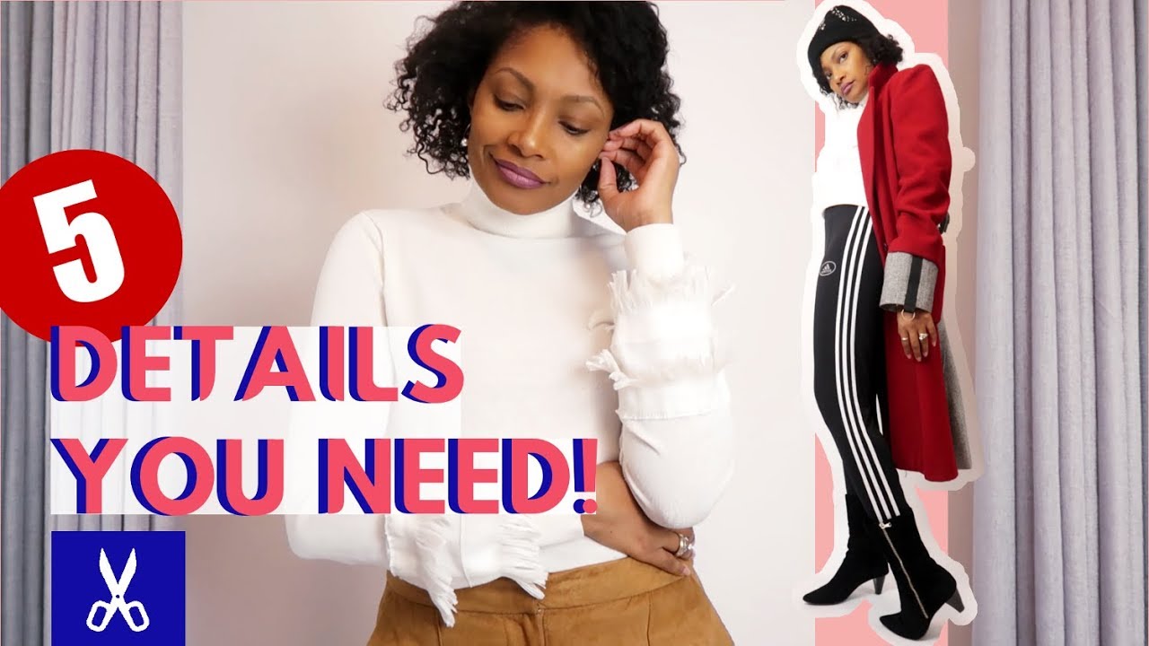 Add These 5 Secret Details For Standout Style in 2019 | Upcycled Wardrobe Ep.4
