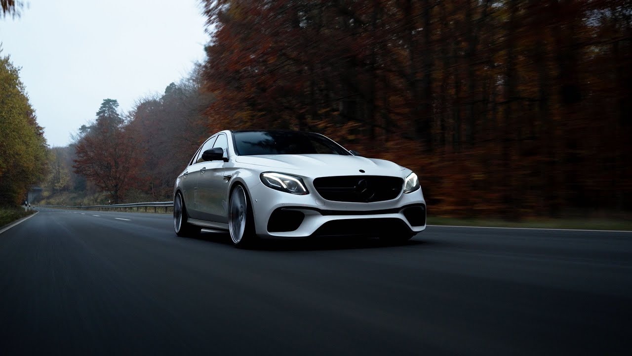 1000HP Mercedes E63s AMG Forest Run | 4K Cinematic