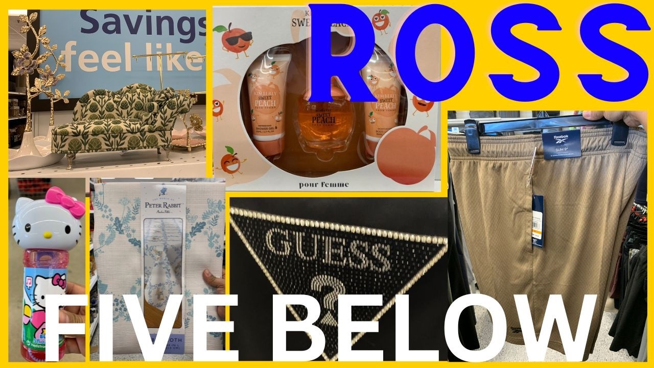 Visitando A ROSS Y FIVE BELOW‼️ Mercancía Para Todos Los Gustos😍
