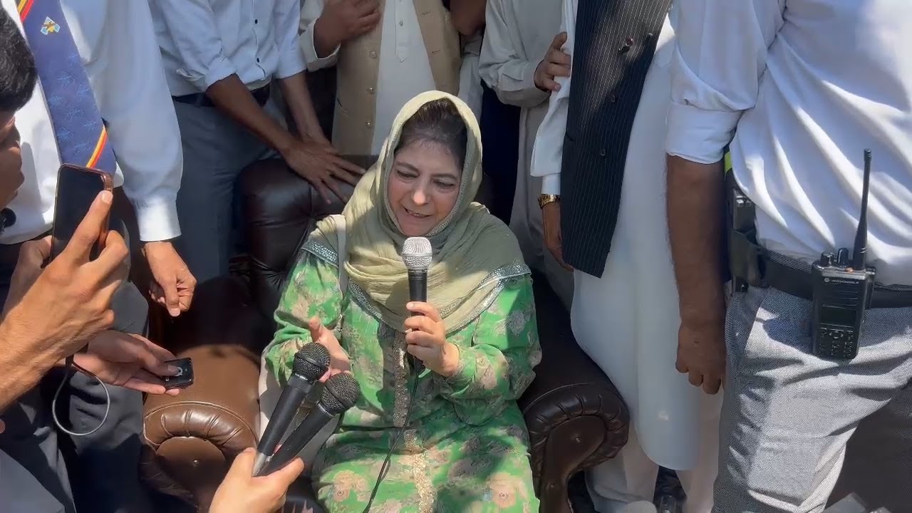 PDP only party that talks about rights of J&K people: Mehbooba Mufti