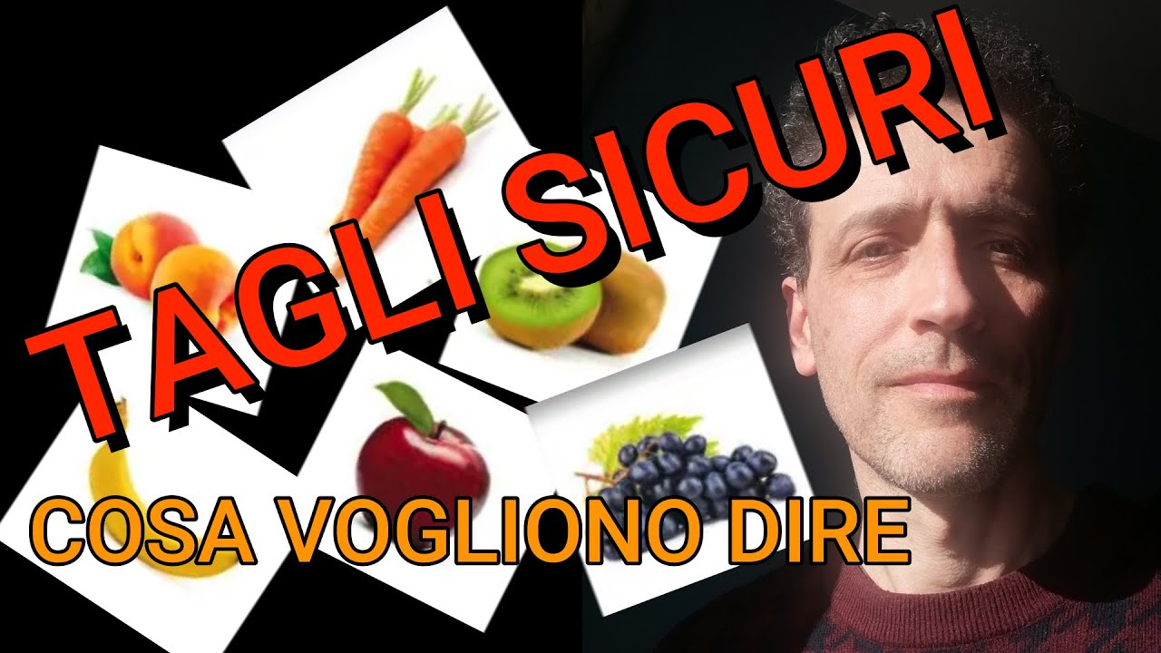 Tagli sicuri, cosa sono e come leggerli.