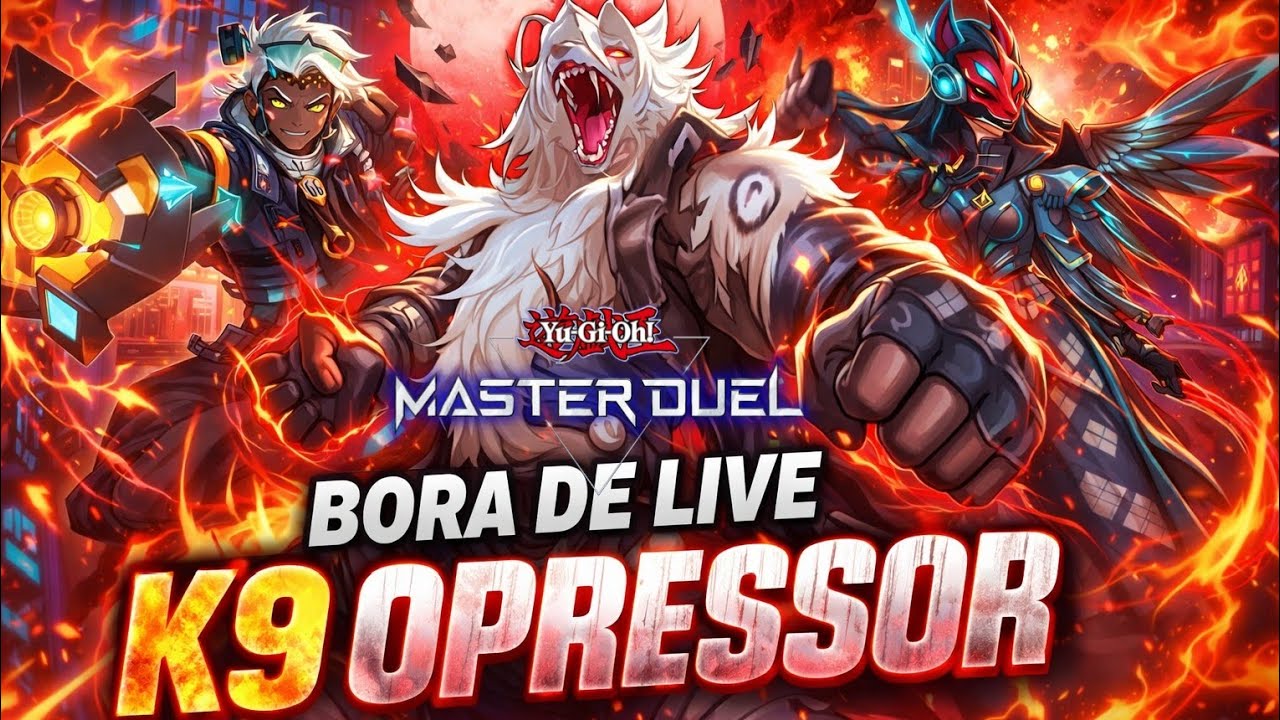 Bora jogar de K9 na conta nova e tentar pegar o mestre
