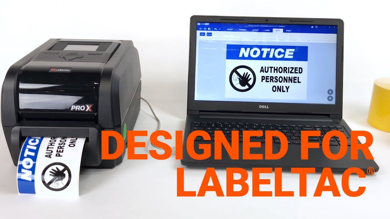 LabelSuite Design and Print Software for LabelTac&reg; Printers