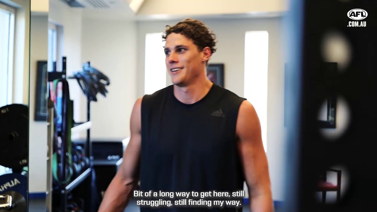 Charlie Curnow discusses how he's put on muscle | AFL
