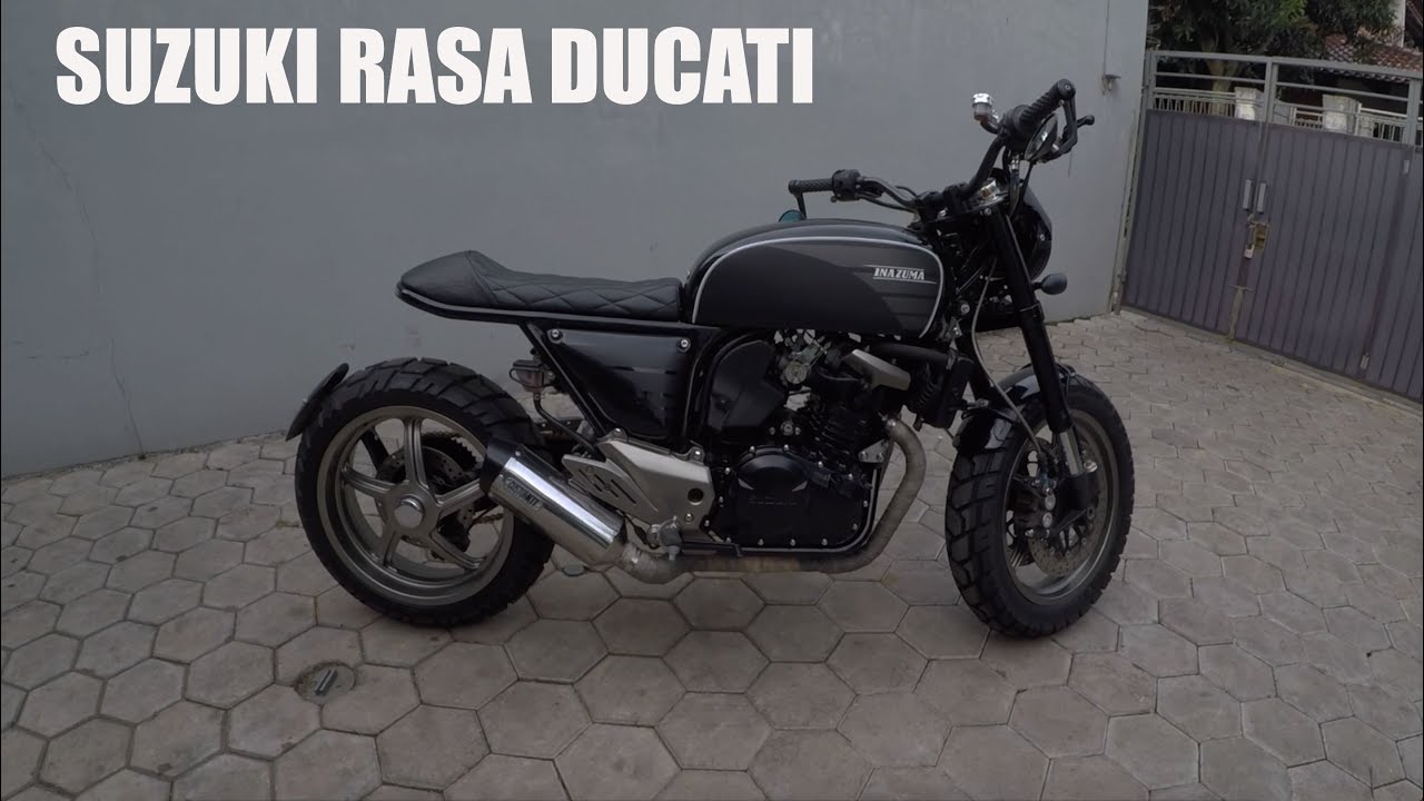 MotoVLog - Suzuki Inazuma 250 Custom Urban Tracker Dari Papua