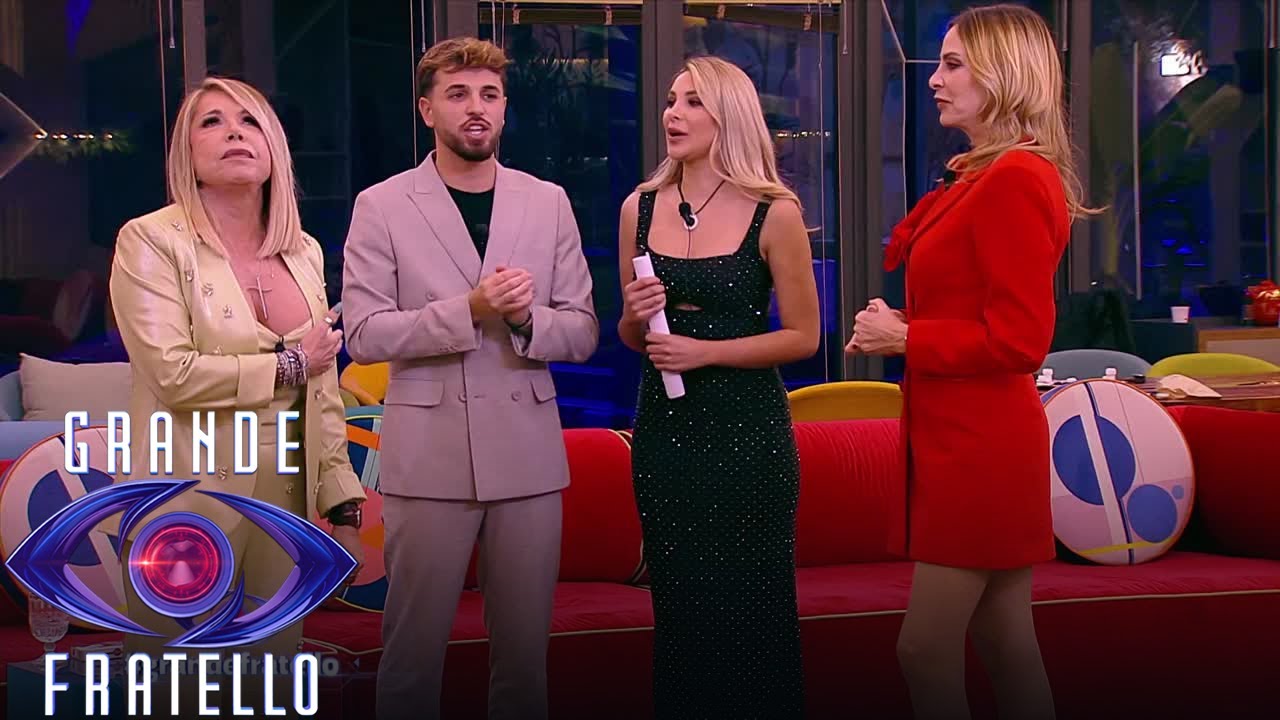 Grande Fratello - Il confrontro tra Anna Pettinelli, Alfonso D'Apice e Chiara Cainelli