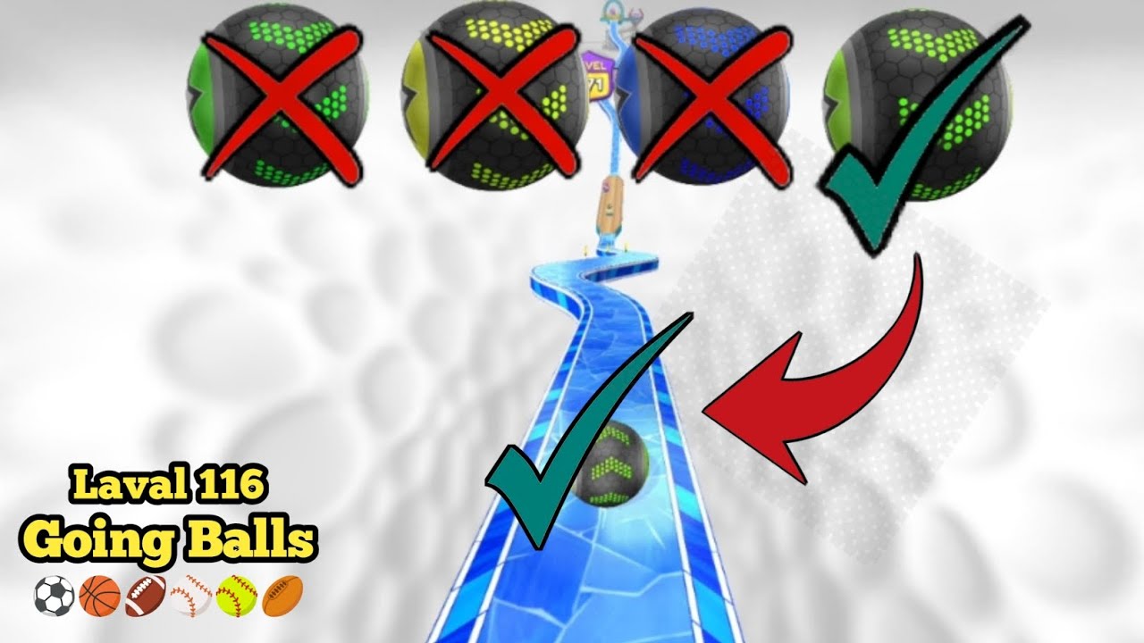 🏈Going Balls ; Super Speed Run Hard Walkthrough | Level 116 || los game || Arbaz Guru Gaming |