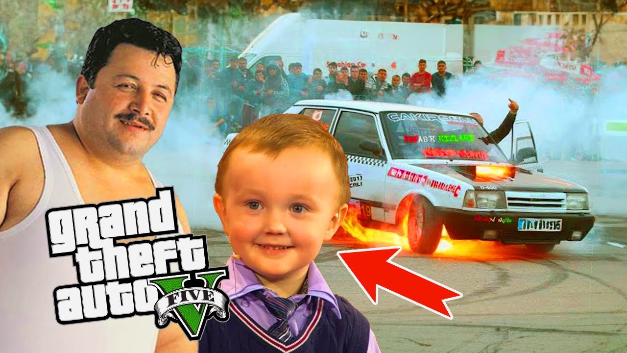 GTA 5 GERÇEK HAYAT !!! - Dayının RUS ÇOCUĞU Varmış! (ARABA YARIŞI) #61