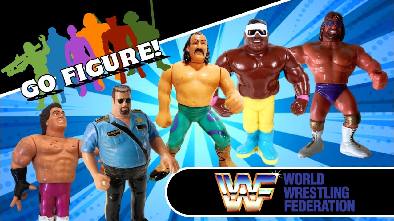 GO FIGURE   HASBRO WWF