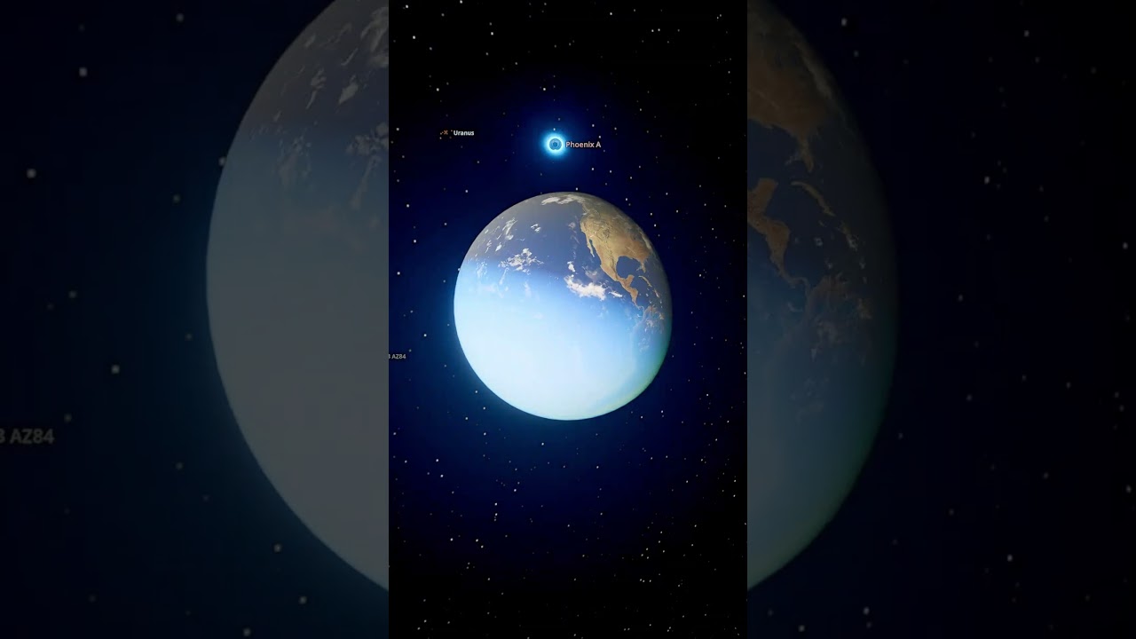 Что, если мы разместим &laquo;Феникс&raquo; в 10 световых годах от нас? - Universe Sandbox #космическоемодели...