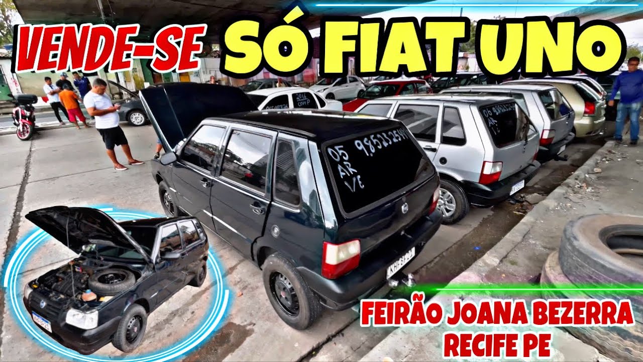 FEIRA DE CARROS PERNAMBUCO | SÓ FIAT UNO