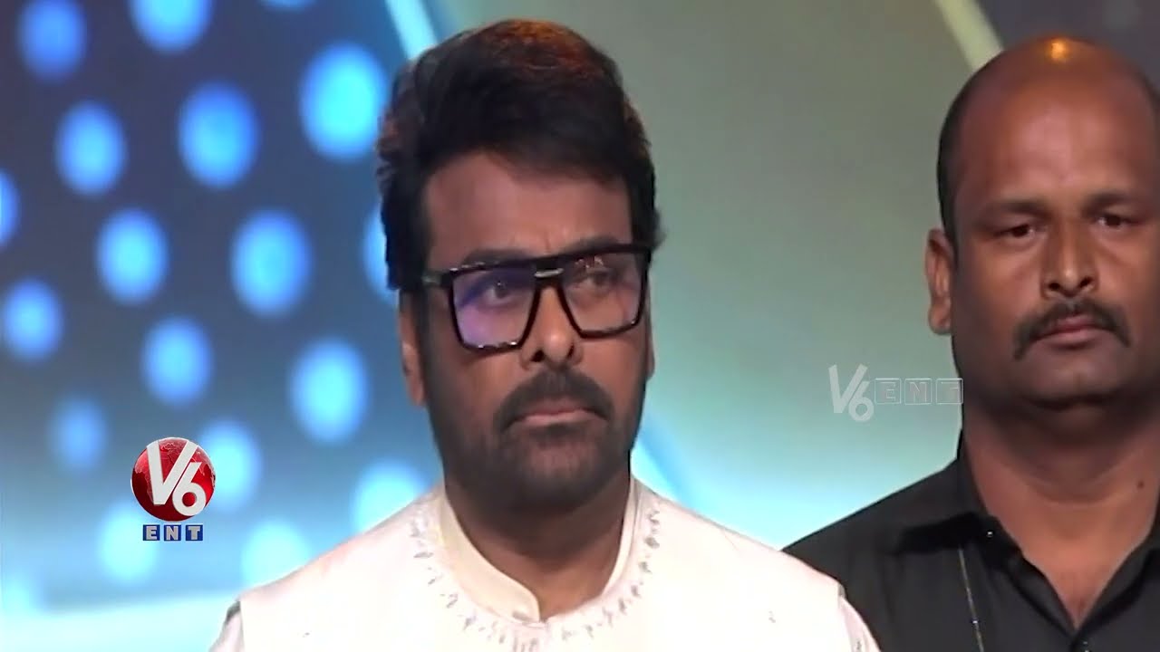 Mega Star Chiranjeevi At Telangana Gaddar Film Awards 2026 |  TGFA 2026  | V6 ENT