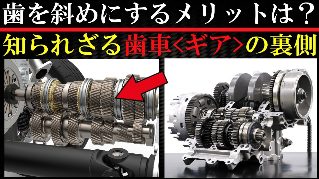 意外と知らない歯車＜ギア＞の雑学を詰め込みました