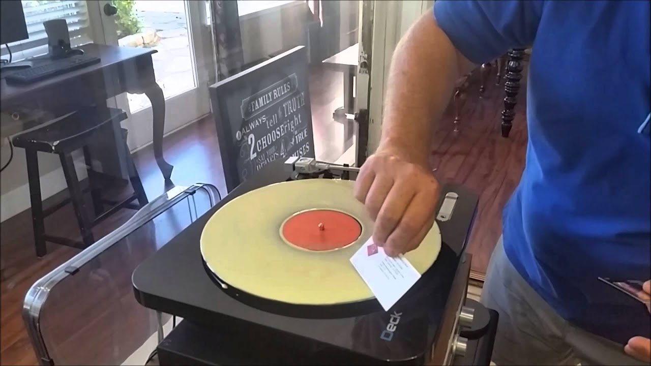 Cleaning Old Vinyl Records with Wood Glue by Eric G. Meeks 7.26.2015