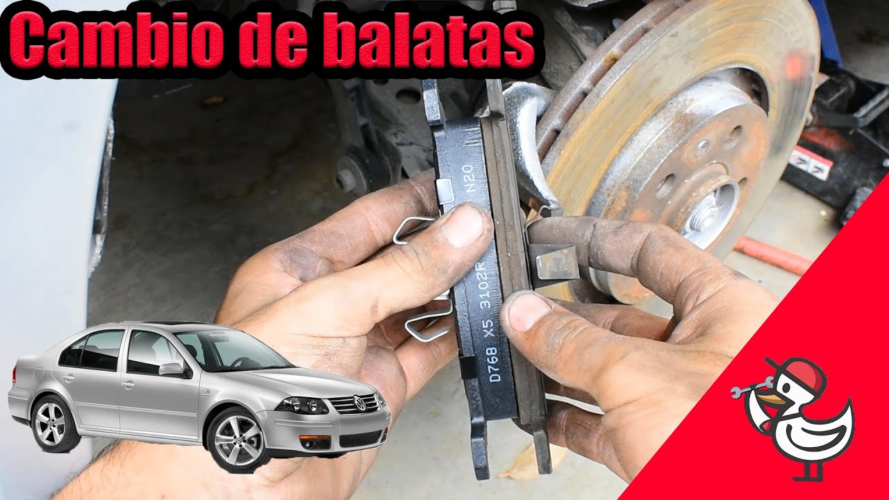 Cambio de balatas delanteras Jetta Clasico/A4