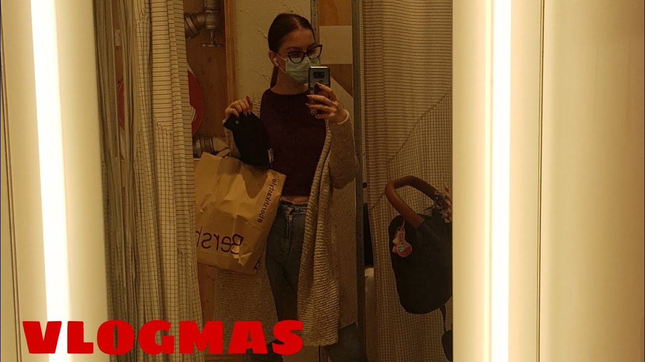 ❄ VLOGMAS ziua 15 ❄🎅 Haul cu hainute Stradi, H&M ,Bershka, Zara ❄