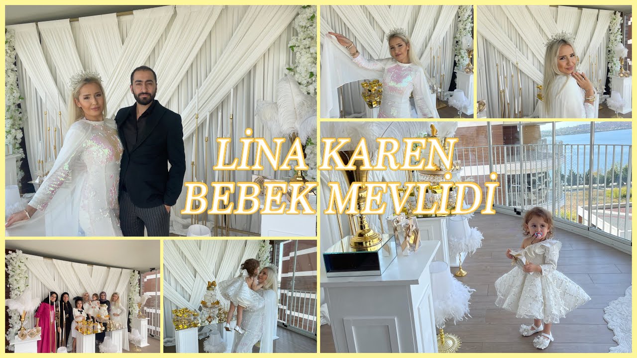 LİNA KAREN BEBEK MEVLİDİ ✨ ORGANİZASYON I MEVLİD GÜNÜ | ANNEMLE TANIŞIN🤍