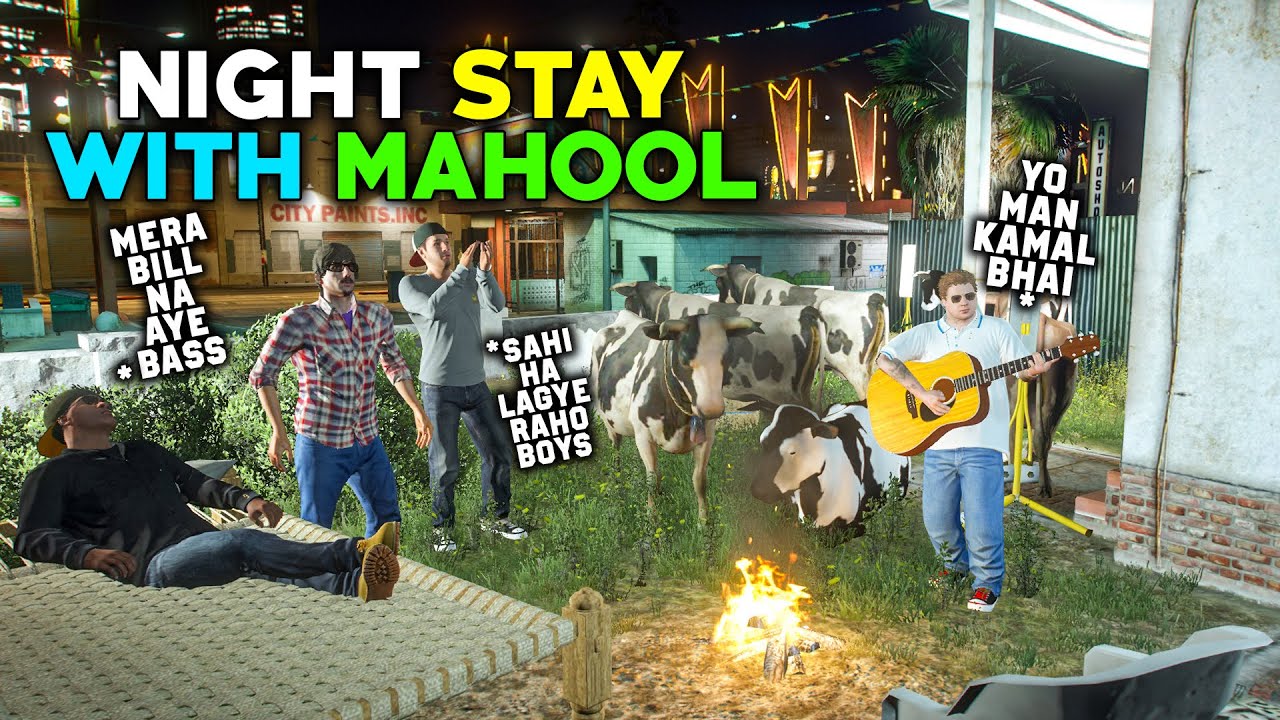 NIGHT STAY WITH QURBANI KY JANWAR | JIMMY AND ALI BHAI | MANDI SERIES EP# 13 | GTA 5 GAMEPLAY