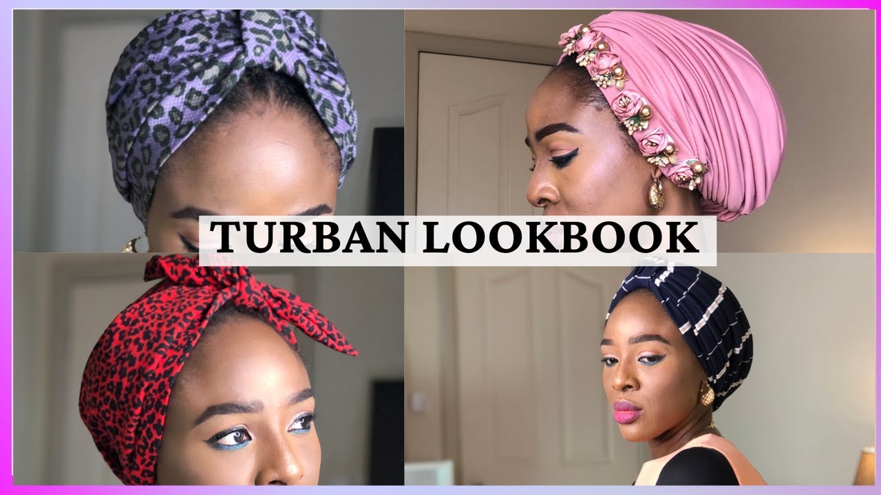 HEADGEAR TURBAN LOOKBOOK || RHODIYA LAWAL