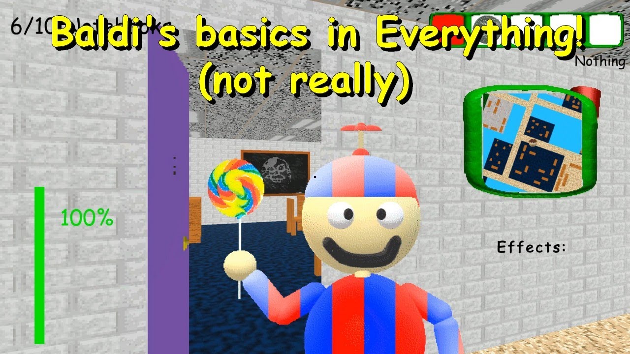 Baldi's basics in Everything! (not really) - Baldi's Basics 1.4.3 decompiled mod