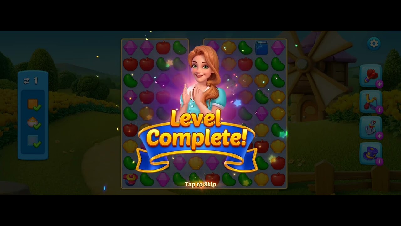 Matching Story Season 60 episode 70 Merging Island for unlocking  Lily 📱🏝
