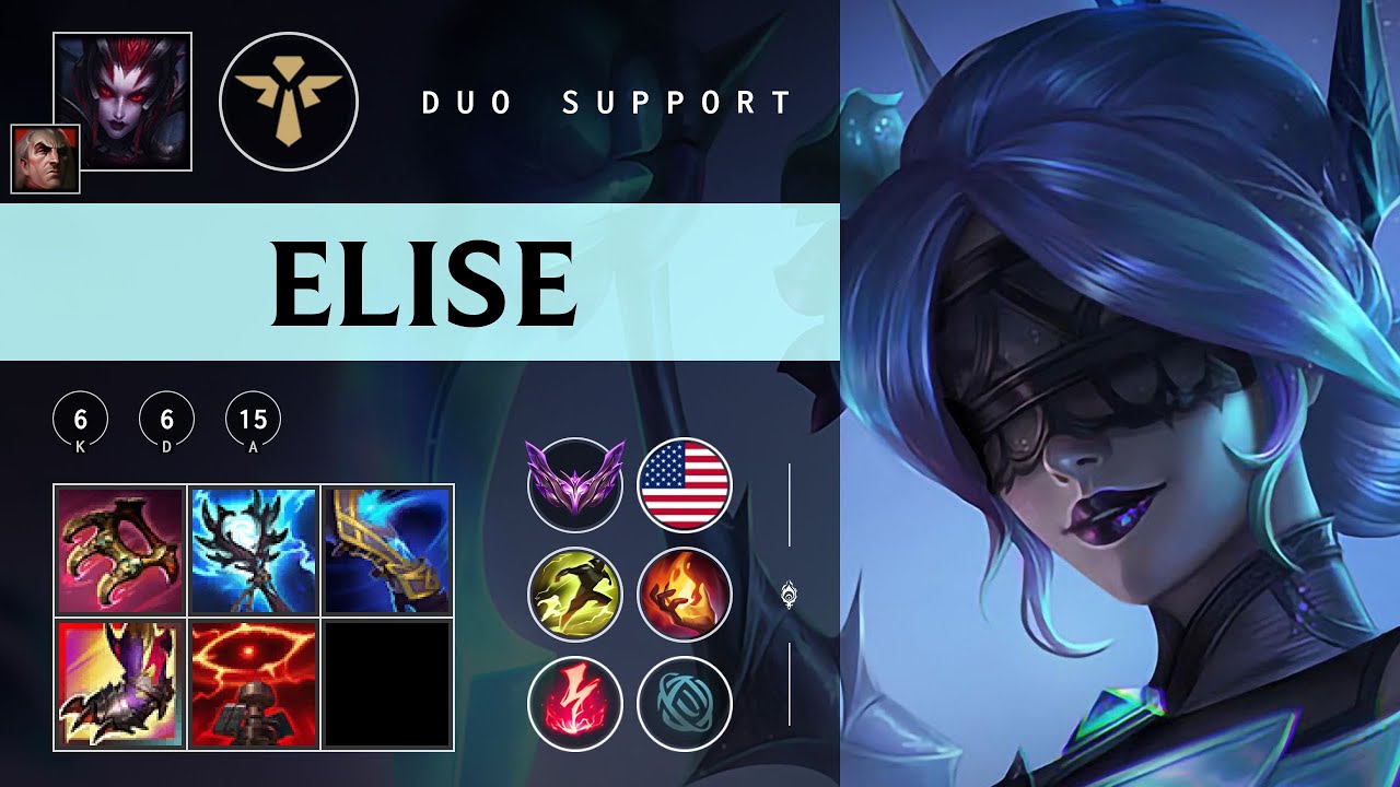 Elise Support vs Sona - NA Master Patch 25.24