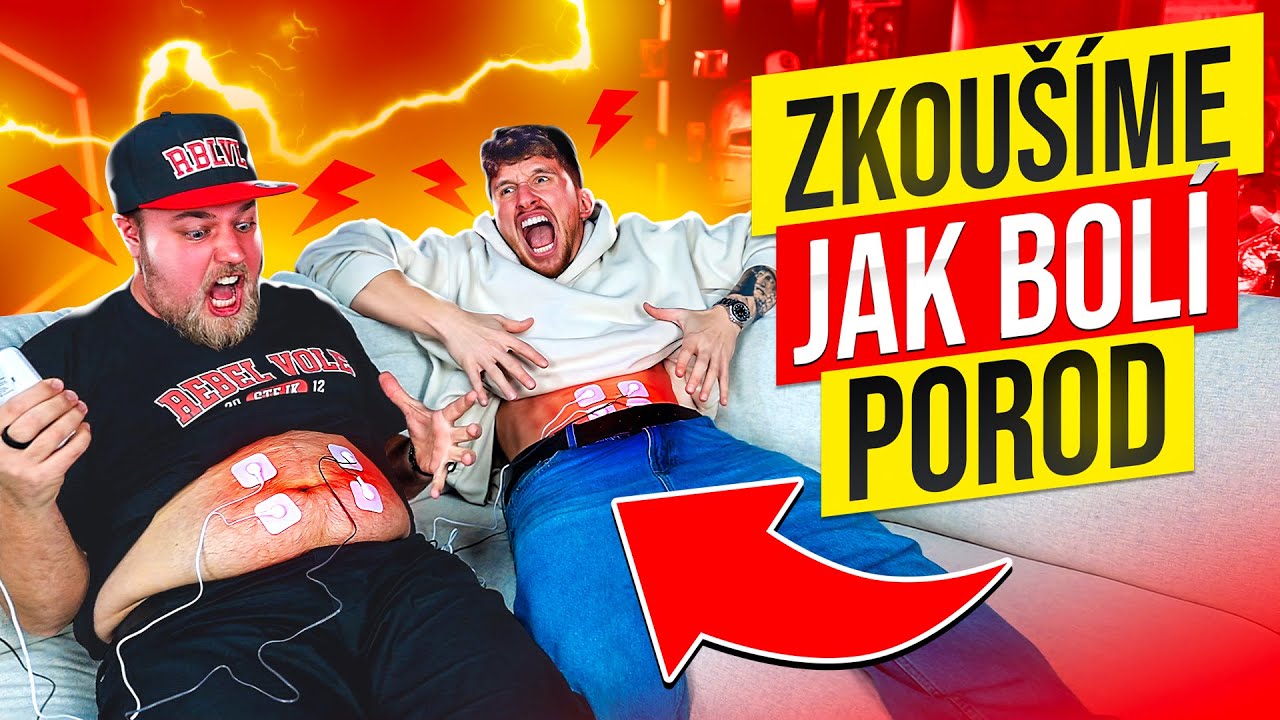 ZKOUŠÍME JAK BOLÍ POROD! @Lišák-i7w