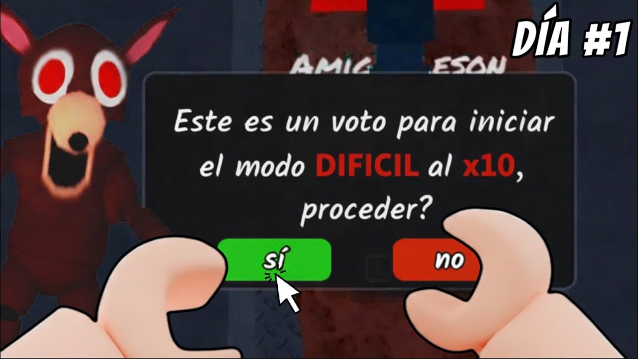 Hice el MODO DIFÍCIL x10 VECES MÁS IMPOSIBLE en 99 NOCHES en el BOSQUE ROBLOX