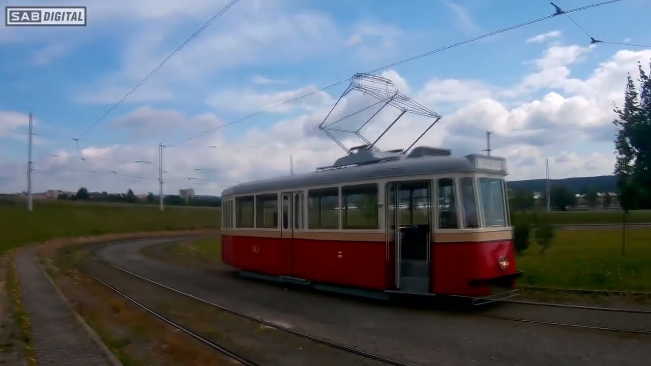 2023 Brno Dopravni nostalgei   4058 po rekonstrukci a rozlucka s 14Tr a 15Tr