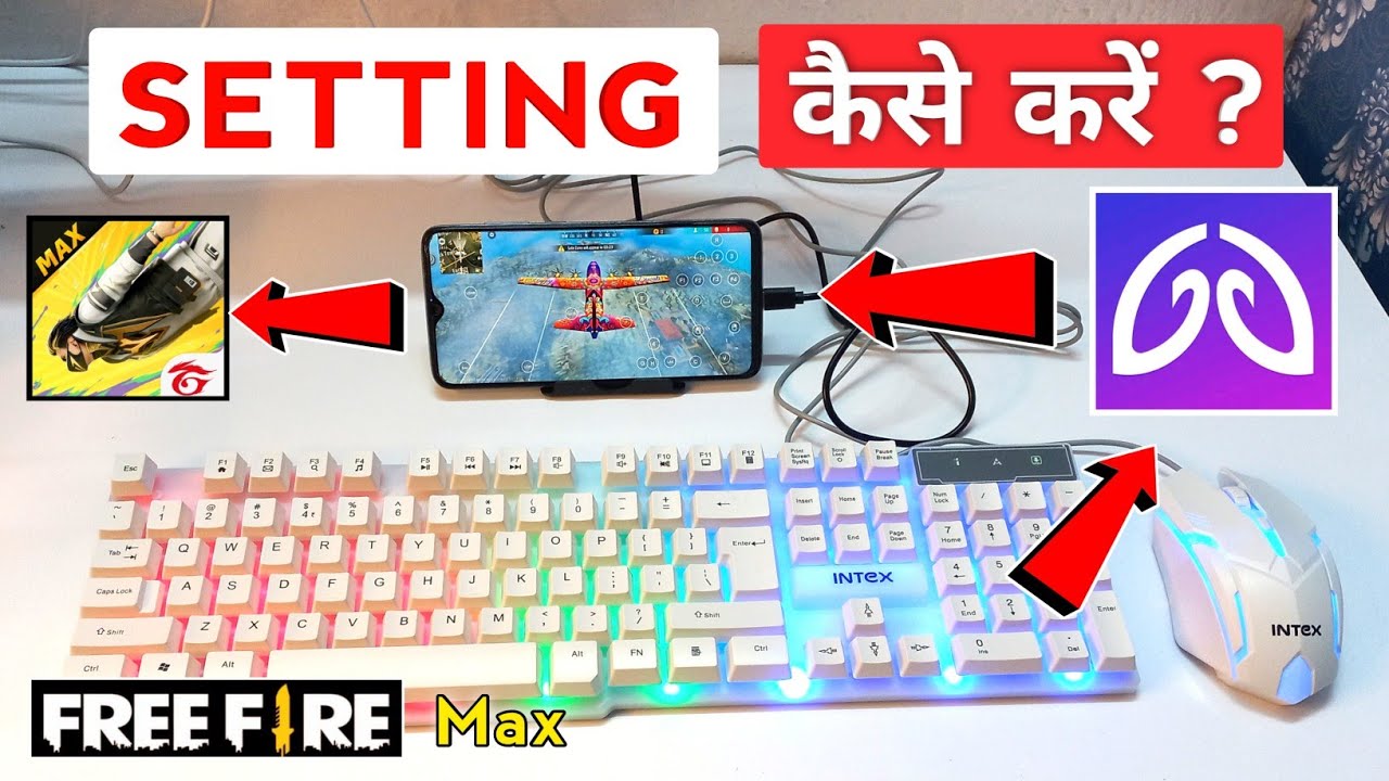 GeekGamer App Se Keyboard Mouse Mobile Setting Kaise kare | GeekGamer App Me Set Up