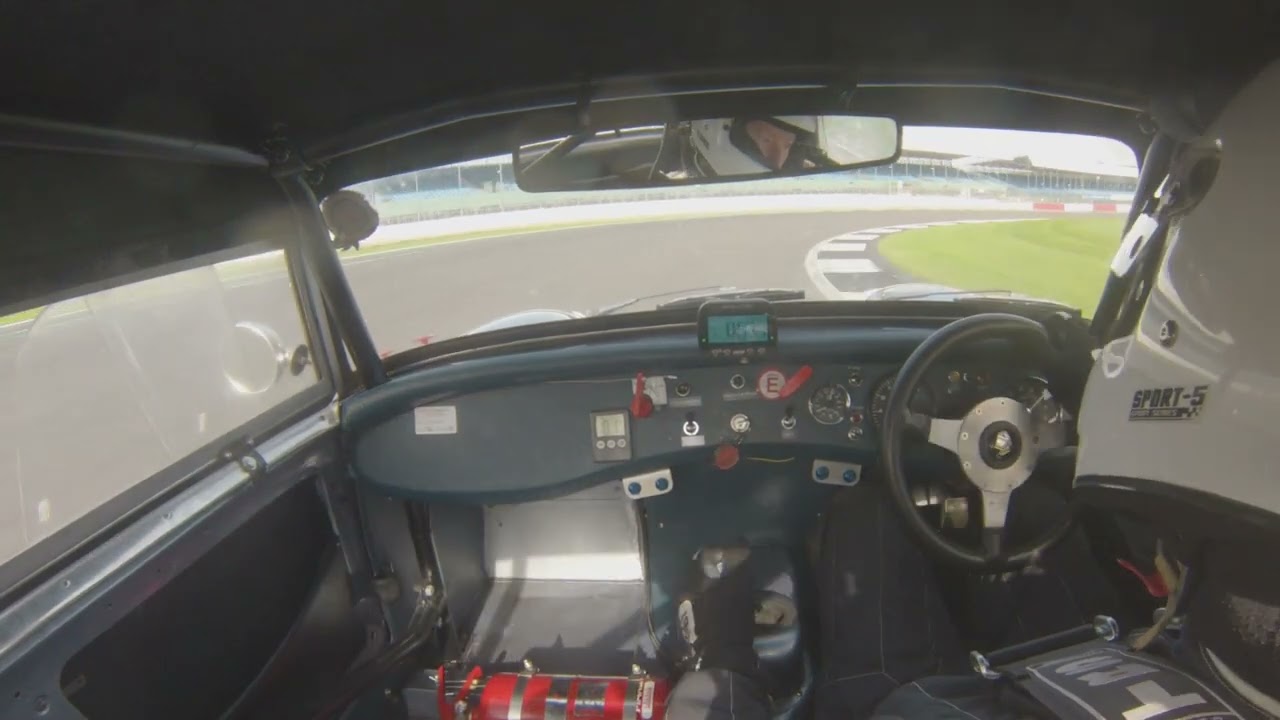 Mark Turner Austin Healey Sprite Equipe Supersprint Silverstone 2023 first race