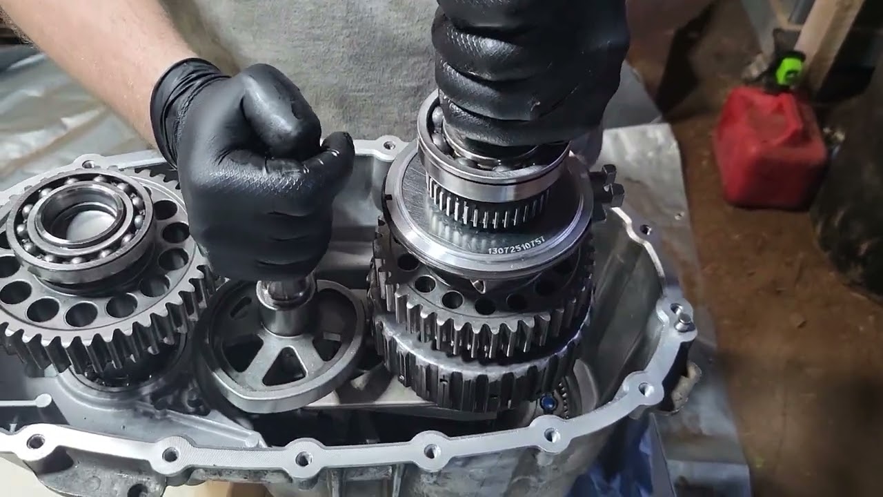 GM MP3023 Transfer Case(NQH) shift fork and chain installation