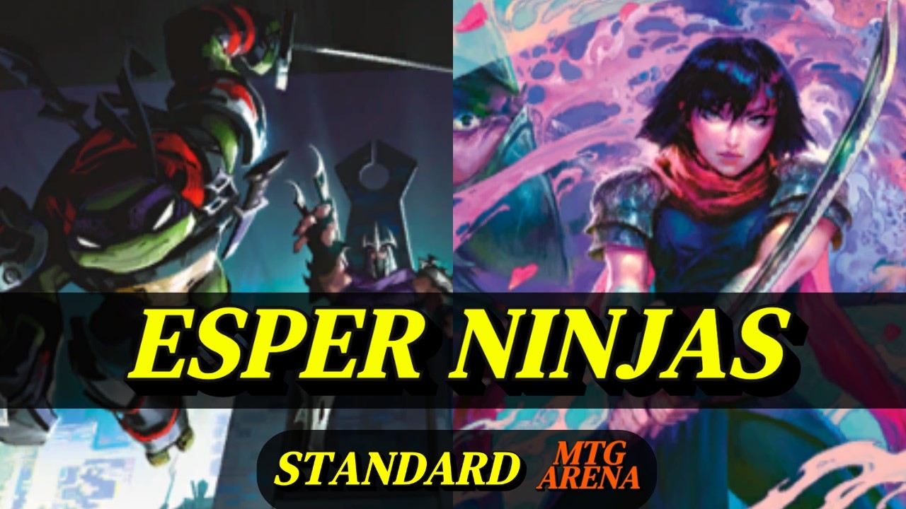 Используйте механику скрытности, чтобы обмануть наших ниндзя! TMNT MTG Arena