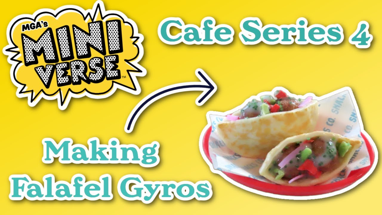 Самый маленький в мире гирос с фалафелем! Miniverse Cafe, серия 4!!