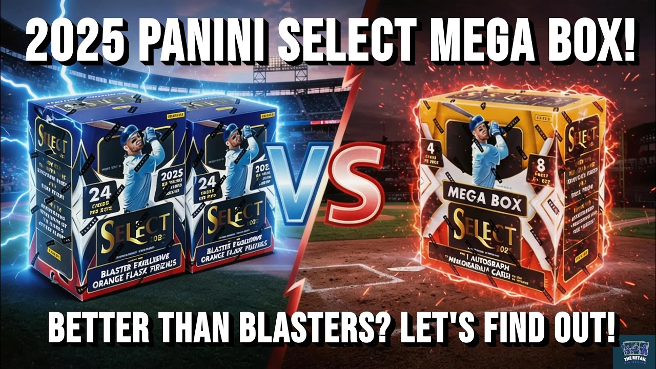 2025 Panini Select Mega Box! How Does It Compare to Blasters? Here Is What I Would Pick!