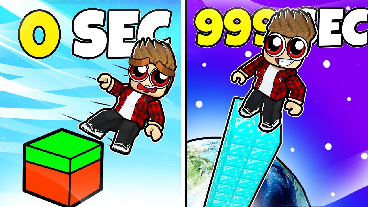 Co 1 SEKUNDKĘ dostaję 1 BLOK! | ROBLOX