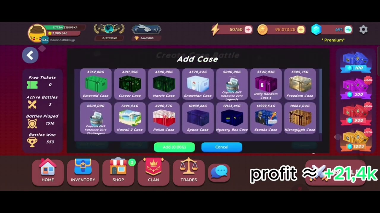 Case Unboxer Od zera do Milionera #3